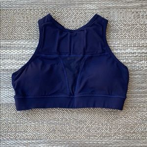 The Chestee Tiffany Sports Bra in Navy, Size 8